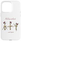 ENTRAÎNEMENT Pendant Les FÊTES Coque pour iPhone 15 Pro Max