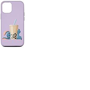 Disney Lilo & Stitch AANHPI AAPI Stitch's Boba Bubble Tea Coque pour iPhone 12/12 Pro
