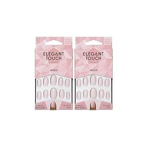 Elegant Touch Polished Nails Jackie Nude Pink Ovale Faux Ongles 24 Pi&egrave;ces (Lot de 2)