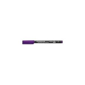 Staedtler Lumocolor 318 - Feutre Permanent Pointe Fine 0,6 Mm Violet X10