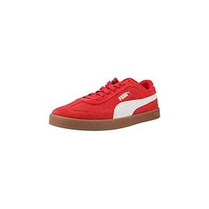 PUMA Mixte Club II Era Suede Basket, for All Time Red White Gold, 35.5 EU
