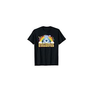 Care Bears Emotionally Exhausted Rainbow Grumpy Bear Icon T-Shirt