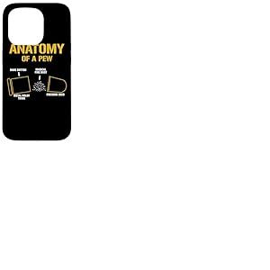 Anatomie d'un Banc Arme Fusil Pistolet Cadeau Coque pour iPhone 15 Pro