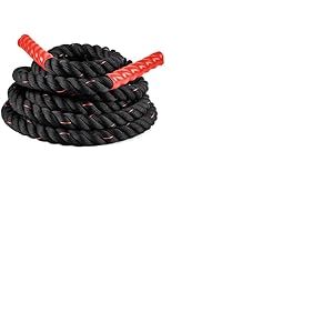 Ultrasport Battle Rope, longueur de corde 12 m&egrave;tres, diam&egrave;tre 3,8 cm, corde d&rsquo;entra&icirc;nement de haute qualit&eacute; pour l&rsquo;endurance de force et le d&eacute;veloppement musculaire