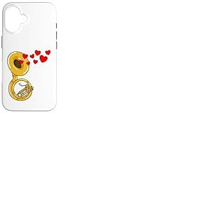 Soubassophone Saint-Valentin Cuivres Mariage Coque pour iPhone 16