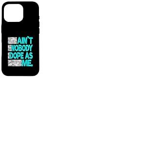 Turquoise Nobody Doper Turquoise Graphic Coque pour iPhone 16 Pro