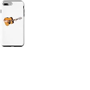 Musicien Jouant de la Guitare Acoustique Folk Coque pour iPhone 7 Plus/8 Plus