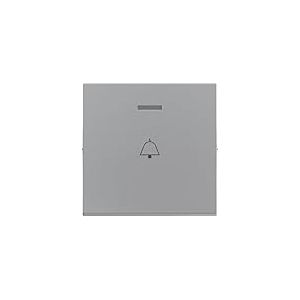 LEGRAND, Seano 765215 Interrupteur à bascule avec symbole de sonnette pour interrupteur va-et-vient éclairé, bouton poussoir et interrupteur croisé, couvercle de commutateur, couvercle de sonnette,