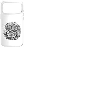 Fossiles et Fleurs d'ammonite fossile g&eacute;ologues jurassiques Coque pour iPhone 17 Pro Max