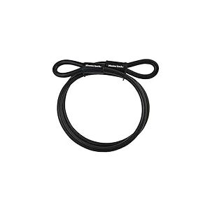 Master Lock 49EURD Câble à Boucle en Acier tressé 3 m x 10 mm Noir