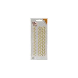 Ecstasy Crafts Le Choix de Nellie Remplissage Die avec Die 25,4 x 15,2 cm, Bordure Orientale ovales