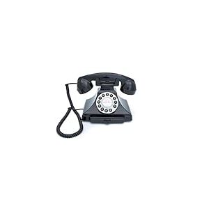 GPO GPOCARRB Carrington Classic Push Button Telephone Black