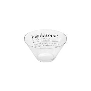 Villa d’Este Home Tivoli Victionary Lot de 4 saladiers en verre Ø 27 cm