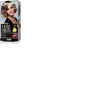Delia Cameleo Crème colorante permanente avec oméga Plus Noisette 7,3