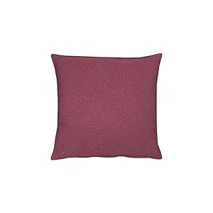 APELT Housse de Coussin, Polyester, Bordeauxviolett, 49 x 49 x 0,2 cm