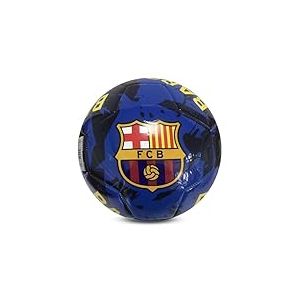 Hy-Pro Ballon de Football sous Licence Officielle FC Barcelone - Taille 5 - Motif Graffiti - Marchandise Barcelone - Barca - Entraînement - Match - À Collectionner - pour Enfants et Adultes