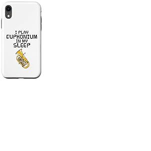 Je joue de l'euphonium pendant mon sommeil, musicien drôle Coque pour iPhone XR