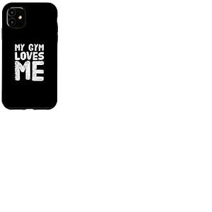 Fitness Je pr&eacute;f&egrave;re Faire de la Gym Body Builder My Gym Loves Me Coque pour iPhone 11