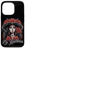 Robe La Catrina Costume &eacute;l&eacute;gant du Jour des Morts La Catrina Coque pour iPhone 13 Pro