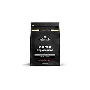 The Protein Works – Substitut de Repas Hyperprotéiné – Riche en Protéines et Nutriments – Shaker Et Cuillère Doseuse Gratuits - Chocolat Onctueux - 1kg
