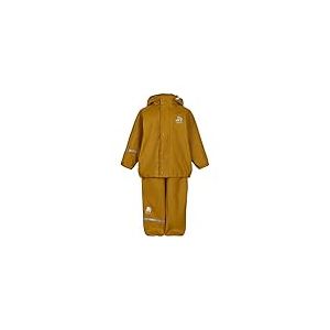 CeLaVi Basic PU Rain Set Blouson de Pluie, Buckthorn Brown, 70 Unisex Kinder