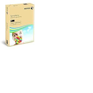 Xerox Symphony pastel - Papier de couleur Orange Saumon 80 g/m&sup2; A3 - Ramette de 500 feuilles