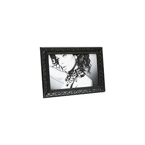 Deknudt Frames S95JF2 Cadre Photo Baroque Noir 20 x 20 cm