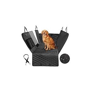 Vailge Housse de siège arrière pour Chien 100% étanche avec fenêtre en Maille, Anti-Rayures, hamac de Voiture antidérapant pour Chien, Housse de siège arrière pour Chien, Standard