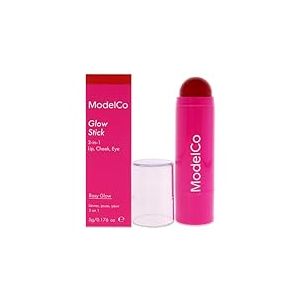 MODELCO - Glow Stick - Rosy Glow - Luminous & Radiant Cream Highlighting Crayon - Long-Wearing Formula for the Face, Lips, & Eyes - 0.1 oz.