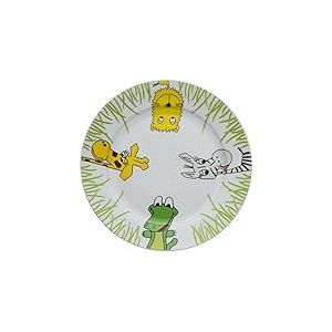 Philips Lighting WMF Safari Assiette pour Enfant 19 cm, en Porcelaine, Passe au Lave-Vaisselle, Couleur et Utilisation Alimentaire