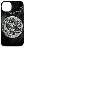 Graphique esthétique du Dragon et du Tigre Yin et Yang Coque pour iPhone 14 Plus