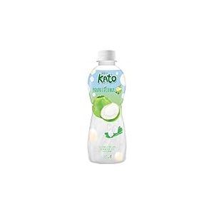 KATO - Jus de Noix de Coco avec Nata de Coco - 1 X 320 ML (Lot de 6)