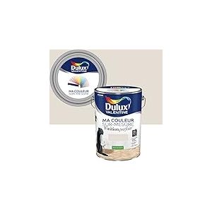 Ma Couleur Sur-mesure par Dulux Valentine – Peinture Intérieure Murs, Plafonds, Boiseries - Finition Parfaite - 98% d'opacité - Satin Lin Clair 5 L - Palette Authentique