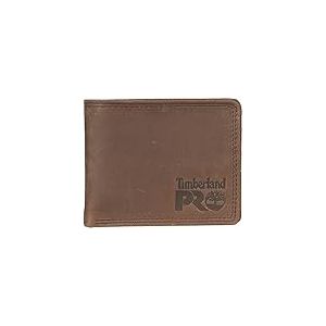 Timberland PRO Portefeuille Fin en Cuir RFID pour Homme avec fenêtre arrière pour pièce d’identité, Taille Unique
