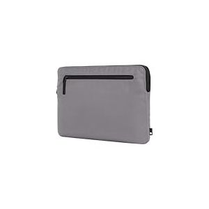 Incase Housse compacte en Nylon de vol pour MacBook/Ordinateur Portable, iPad/Tablette, Ordinateur Portable, résistante aux intempéries, avec Poche pour Accessoires (Gris foncé, 35,6 cm)