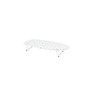 Kleeneze KL062291ELISEEU Mini Petite Table Planche &agrave; Repasser, Table Repassage Voyage, 73 x 31 cm, Peu Encombrante et Id&eacute;ale pour Appartements & Caravanes, Jambes Facilement Pliables, Motif de Elise