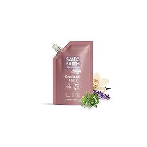 Salt of the Earth – Recharge Spray Déodorant Naturel, x3 Utilisations – Lavande & Vanille – Végan, Protection Longue Durée, Certifié Leaping Bunny, Fabriqué au Royaume-Uni – 300 ml