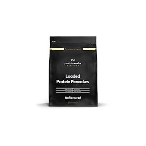 The Protein Works - Pancakes Hyper Protéinés- Collation Protiénée - Nature, 500g