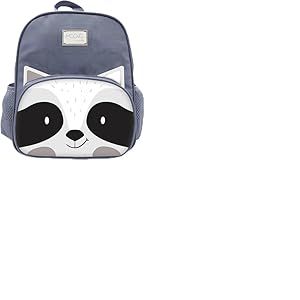 Nuvita 8740 | Sac à Dos Ergonomique Pour Enfant | Rangement Avec Compartiments | Sangles Ajustables | (1-3 Ans) | Anthracite/Procyon