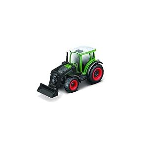 MAISTO - 1/72 Fresh Metal Ferme - Tracteur avec chargeuse Fendt/Massey Ferguson/NH - Modèles Assortis - Jouet en métal et Plastique pour Les Enfants dès 3 Ans - M15591