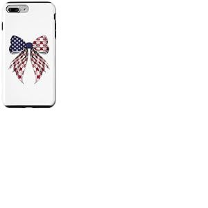 Masques de théâtre - Actrice - 4 juillet - Drapeau américain Coque pour iPhone 7 Plus/8 Plus