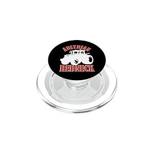 Austrian Redneck – Style Alpin avec Tracteur bière & Vokuhila PopSockets PopGrip pour MagSafe