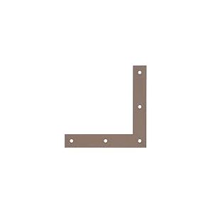 Alberts 821425 DURAVIS&reg; &Eacute;querre d'angle | en beige perle, &agrave; couche duplex RAL 1035 | taille 120 x 120 x 20 mm | kit de 40