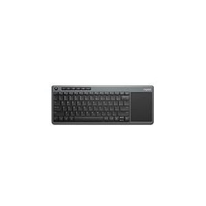 Rapoo K2600 Clavier RF sans Fil QWERTZ Allemand Noir, Gris