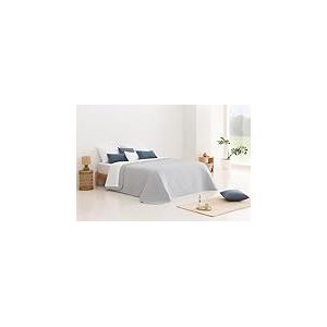 Todocama Etoile - Couvre-lit boutis Fin avec Motif étoiles, pour Printemps, été, Automne et Hiver. 100% Microfibre Extra Douce - Housse de lit Multifonction pour lit de 140/150/160-250 x 260 cm