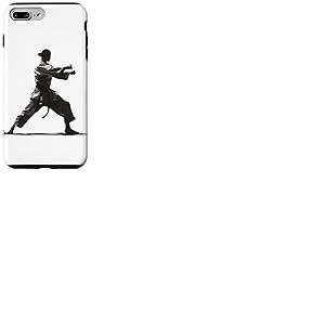 Ceinture noire féminine Karateka pour les filles Coque pour iPhone 7 Plus/8 Plus