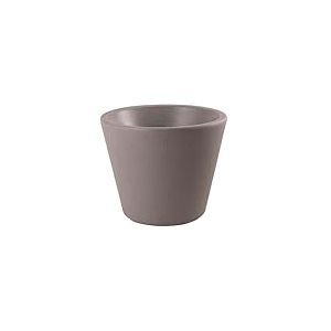 8 seasons Design Shining Classic Pot XM Pot de Fleurs LED 49 x 39 cm avec Douille E27 avec Ampoule Blanc Chaud pour intérieur et extérieur Taupe