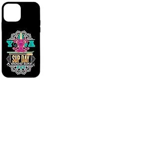 SUP Stand Up Paddle board paddling Axolots Yoga supboard Coque pour iPhone 12 mini