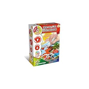 Science4you Tapis de Dessin pour Enfants avec Dinosaures - Kit de Coloriage pour Enfant Lavable, 7 Marqueurs de Peinture, Tapis et Jeux de Dessin pour Enfant, Cadeau pour Gar&ccedil;on et Fille +3 Ans