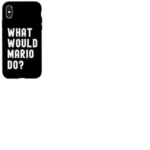 Que Ferait Mario? Coque pour iPhone X/XS